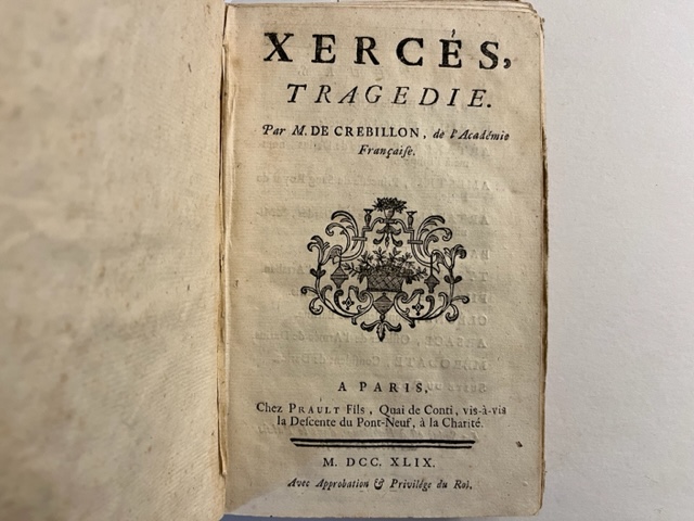 Xerces. Tragedie